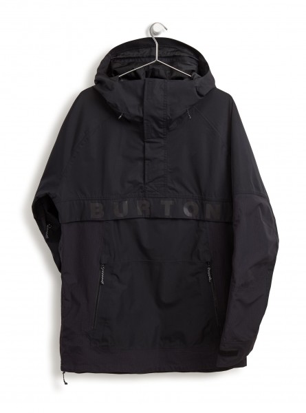 Burton Frostner Anorak Men- True Black