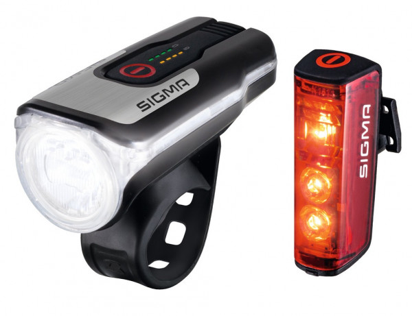 SIGMA LED-Akku-Beleuchtungsset Aura 80 USB / Blaze