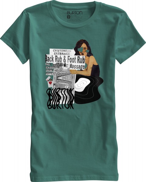 Burton Collage SS T-Shirt -tidal bore