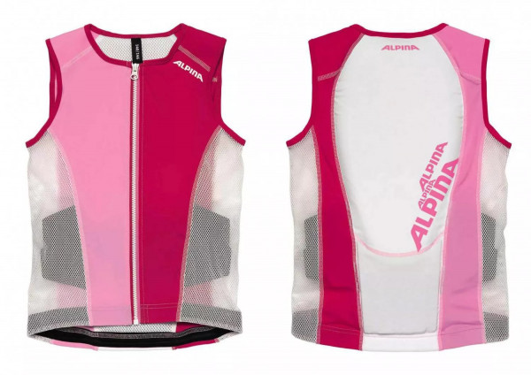 Alpina JSP 3.0 Junior Vest - white-berry