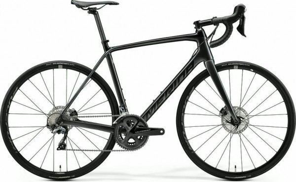 Rennrad Merida Scultura Disc 6000 2019 - silber/schwarz