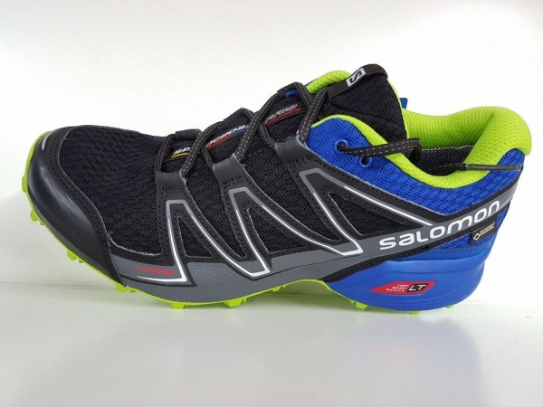 Salomon Speedcross Vario GTX Men -black/blue yonder/granny green