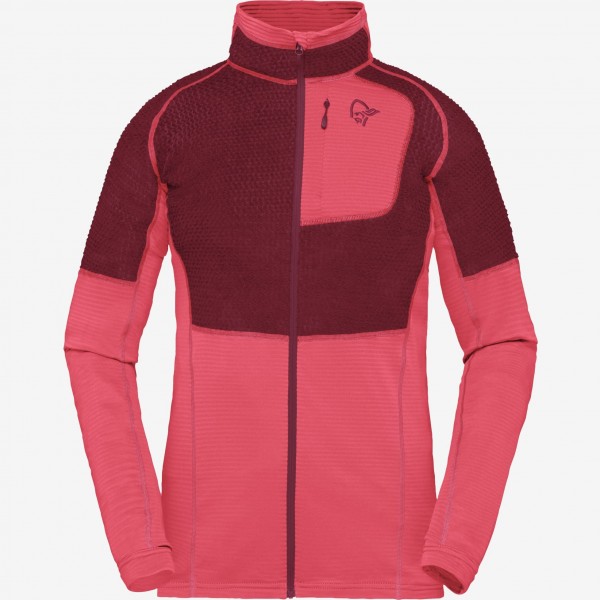 Norrona Lyngen Alpha90 Jacket Women - crisp ruby