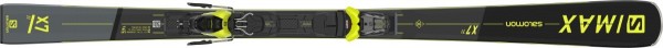 Ski Set Salomon S/Max X7 Ti plus M11 GM - black/yellow