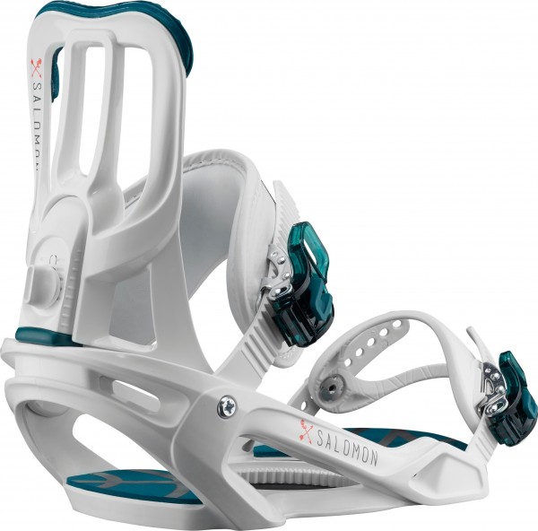 Salomon Snowboardbindung Spell 2020 - white