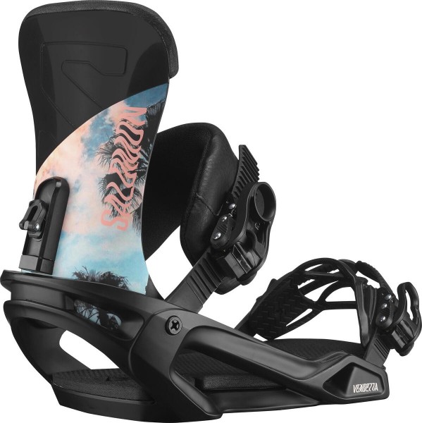 Salomon Snowboardbindung Vendetta 2021 - black venice