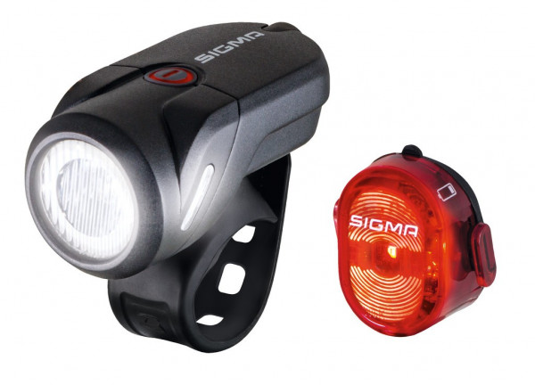 SIGMA LED-Akku-Beleuchtungsset Aura 35 USB / Nugget II