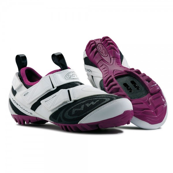 Northwave Schuh Multi-App Women - white/violet