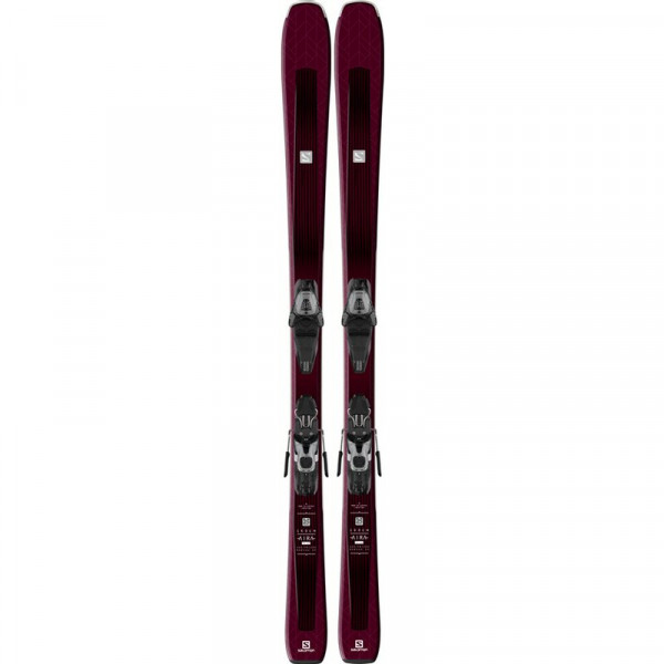 Ski Set Salomon Aira 76 XTR + Bindung Lithium 10 W - white/silver