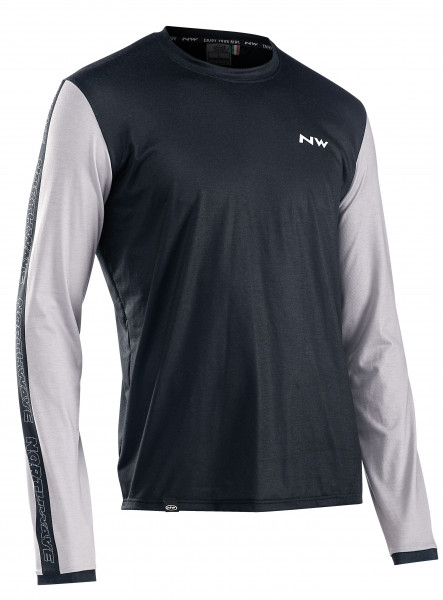 Northwave XTrail Man Jersey Longsleeve - black/off white