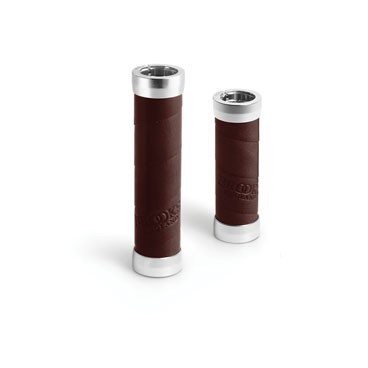 Brooks Slender Leather Grips - brown