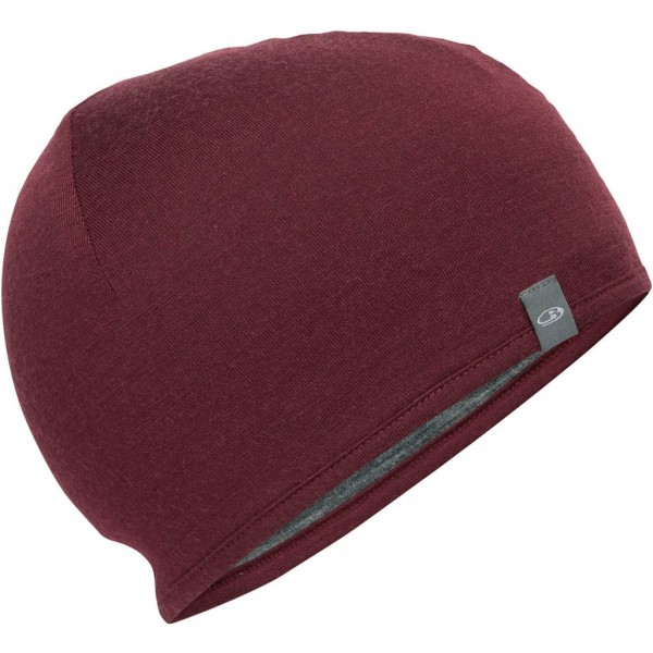 Icebreaker Merino Pocket Hat - redwood