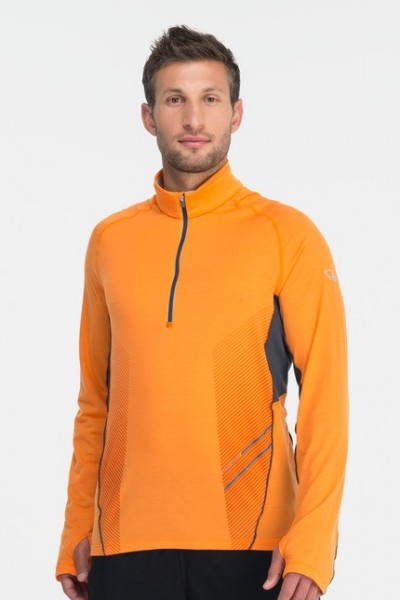 Icebreaker Mens Sonic LS Half Zip -koi