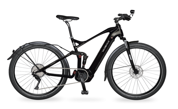 E-Bike Velo de Ville LEB 990 FS Intube Sport 27,5" 12-G XT - deep black