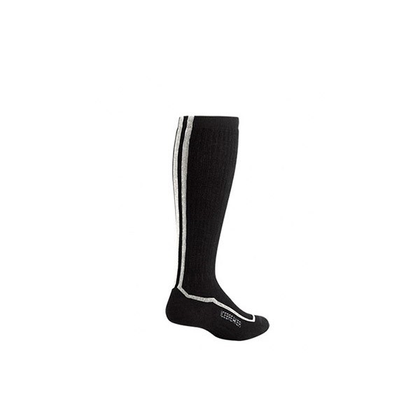 Icebreaker Socks Skier Mid Men -black/white/black